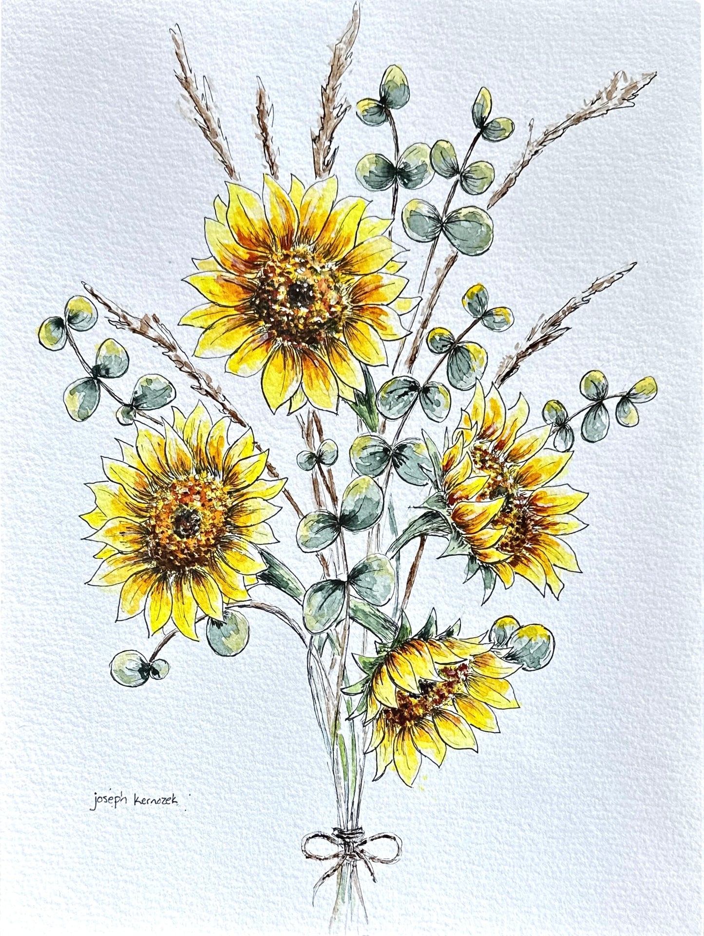 Fall Sunflowers